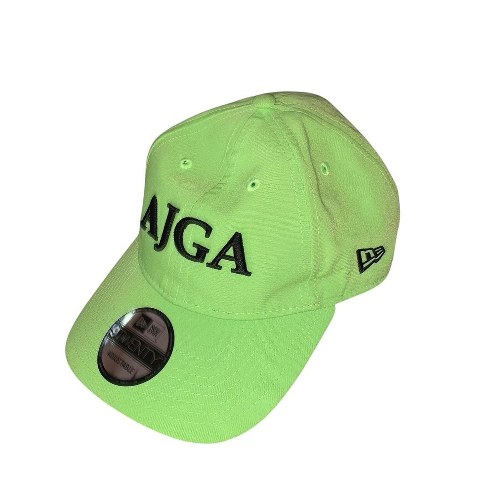 AJGA TOUR Golf Cap Imperial 9 Twenty Adjustable Neon Green